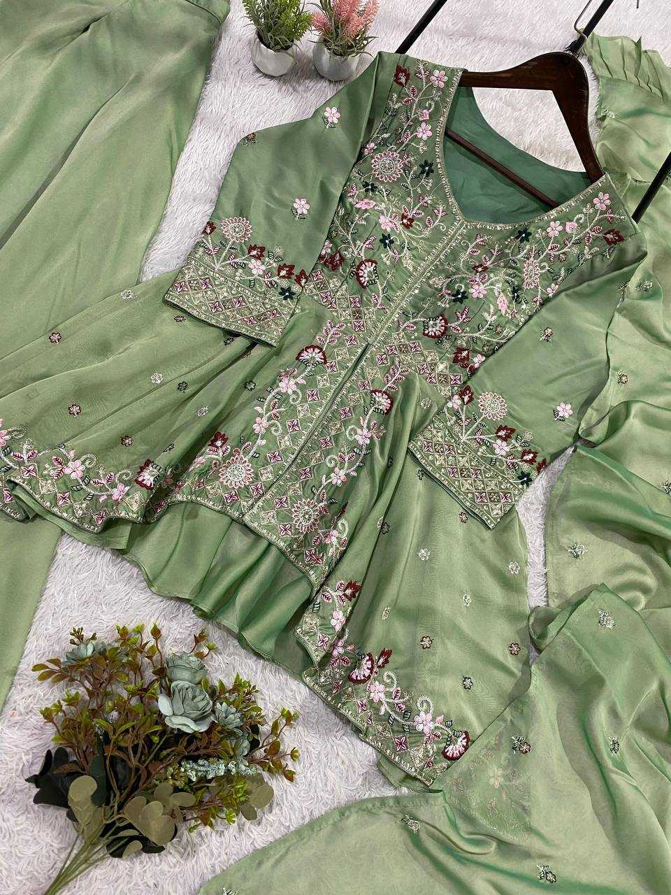 YNF Wholesale Rangoli Silk Palazzo Suit  | Surat Manufacturer