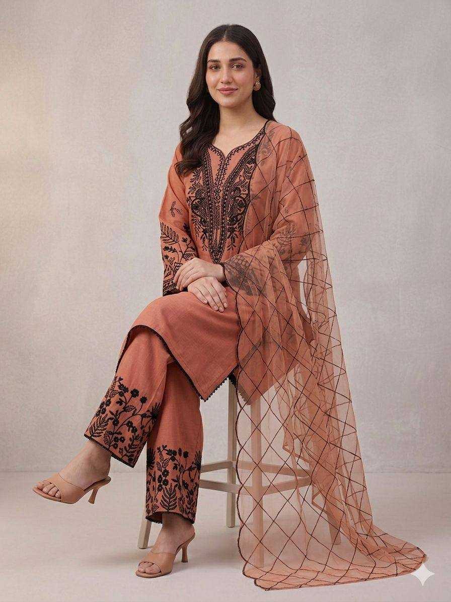 YNF Wholesale Cotton Cotton Suits  | Surat Manufacturer