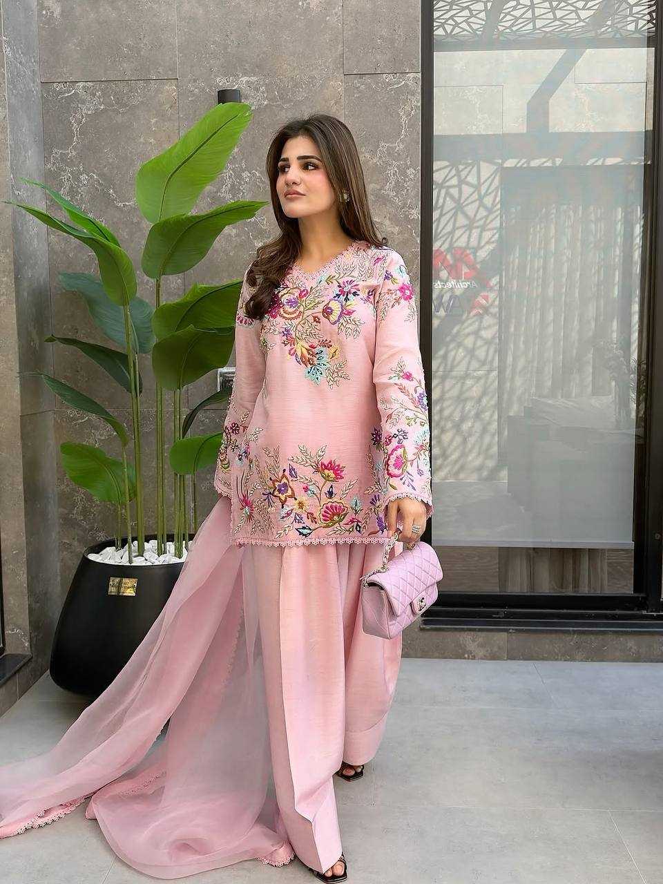 YNF Wholesale Crepe Silk Sharara Salwar Suits  | Surat Manufacturer