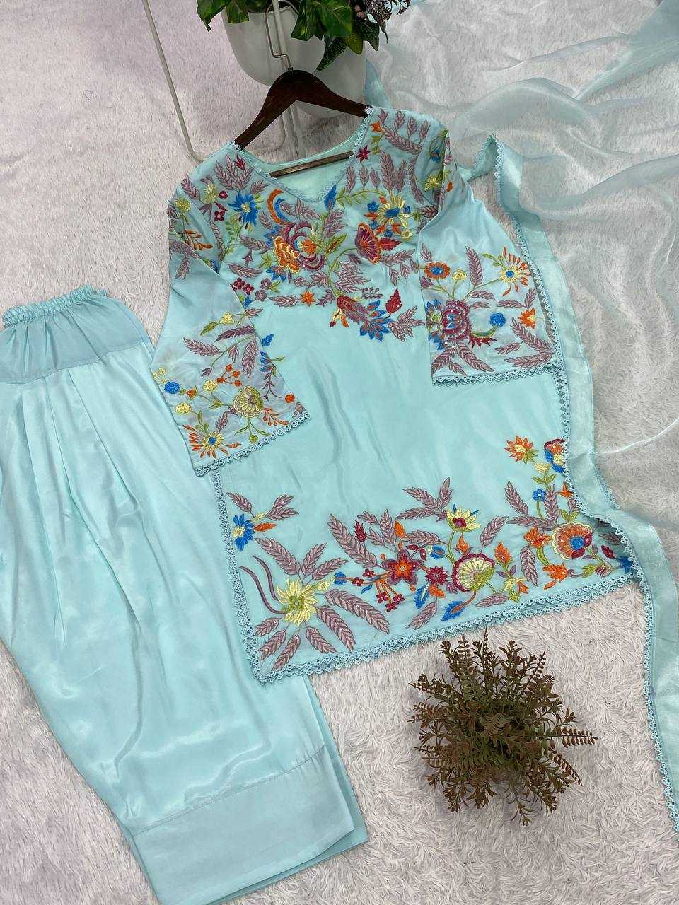 YNF Wholesale Crepe Silk Sharara Salwar Suits  | Surat Manufacturer