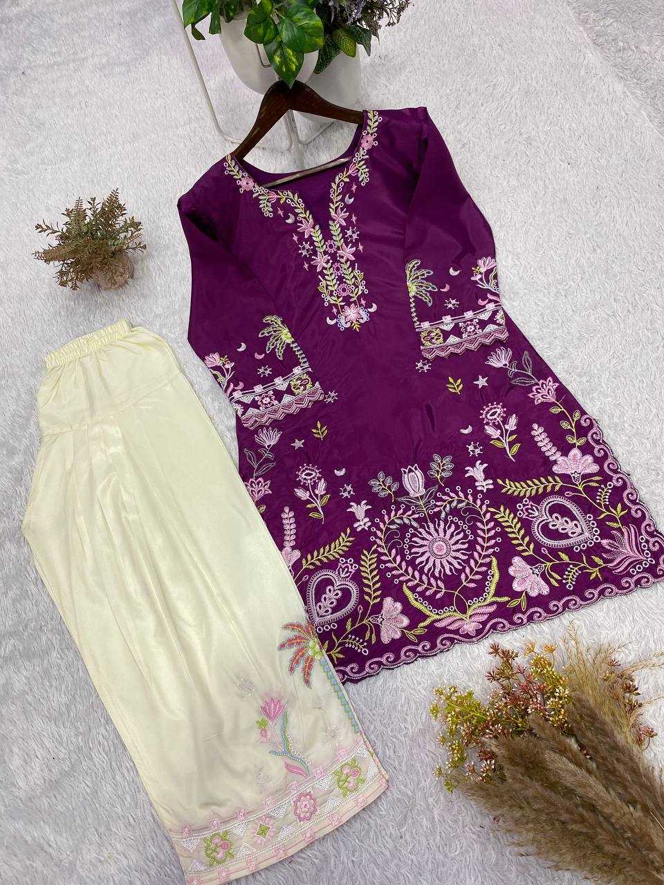 YNF Wholesale Crepe Silk Sharara Salwar Suits  | Surat Manufacturer