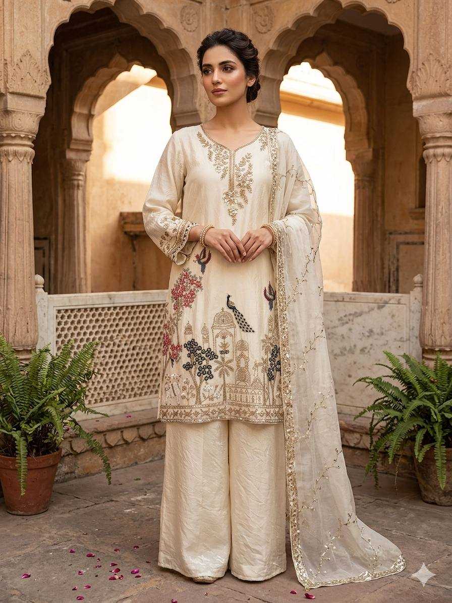 YNF Wholesale FENDY Palazzo Suit  | Surat Manufacturer