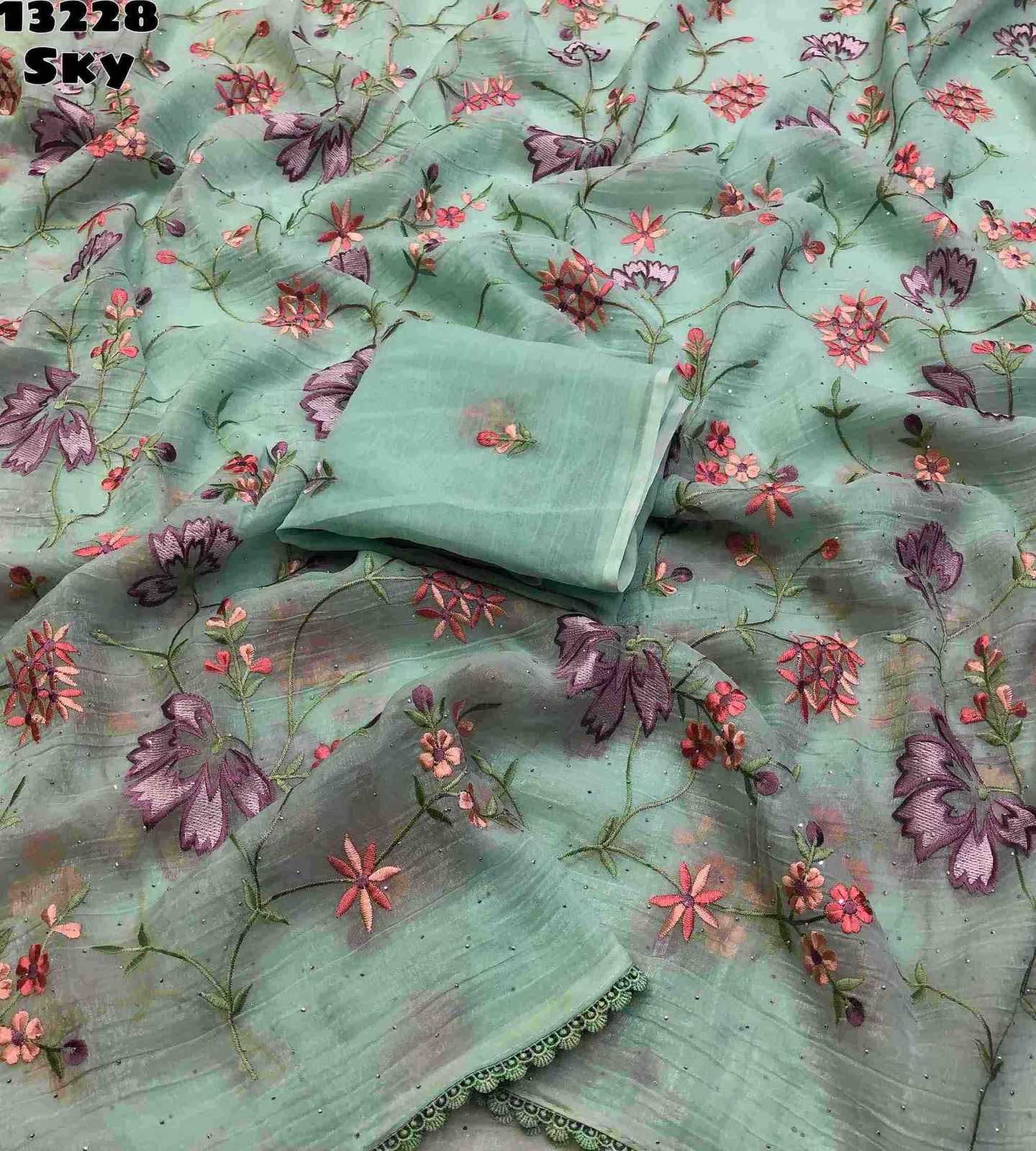 YNF Wholesale Crunchi Designer Sarees  | Surat Manufacturer