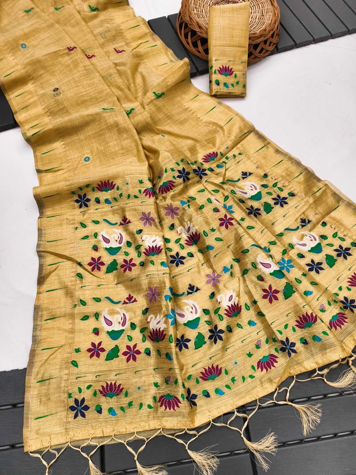 YNF Wholesale Soft Muga Silk Fancy Sarees  | Surat Manufacturer