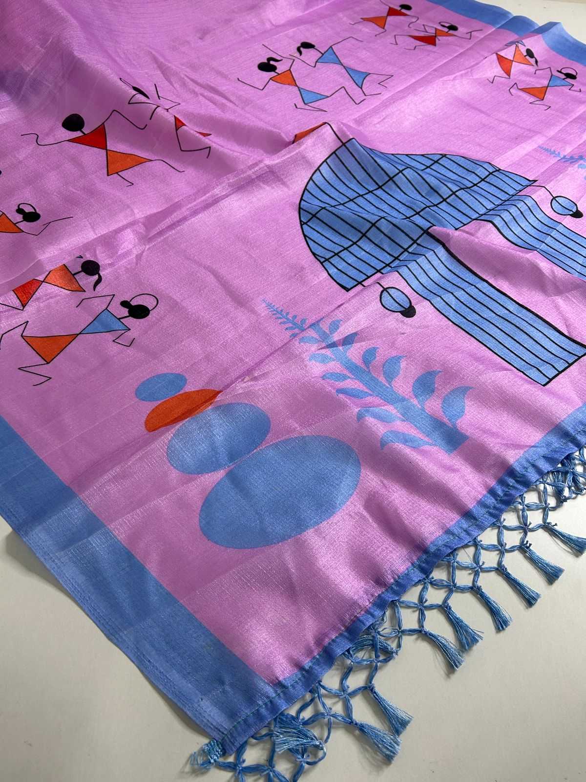YNF Wholesale Khadi Cotton Printed Sarees KESH690 322 Varli | Surat Manufacturer