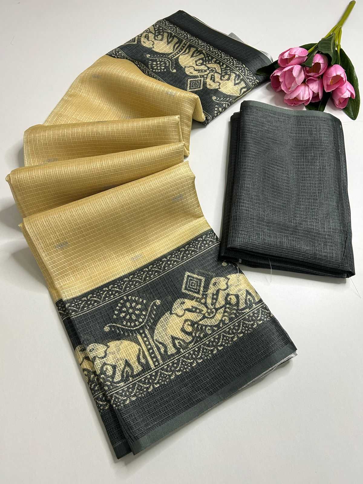YNF Wholesale Soft Kota Fancy Sarees KESH690 DF - 292 | Surat Manufacturer