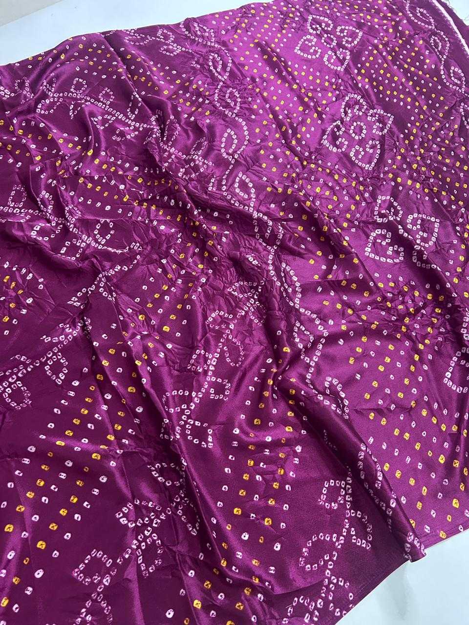 YNF Wholesale Bandhani Silk Fancy Sarees  | Surat Manufacturer