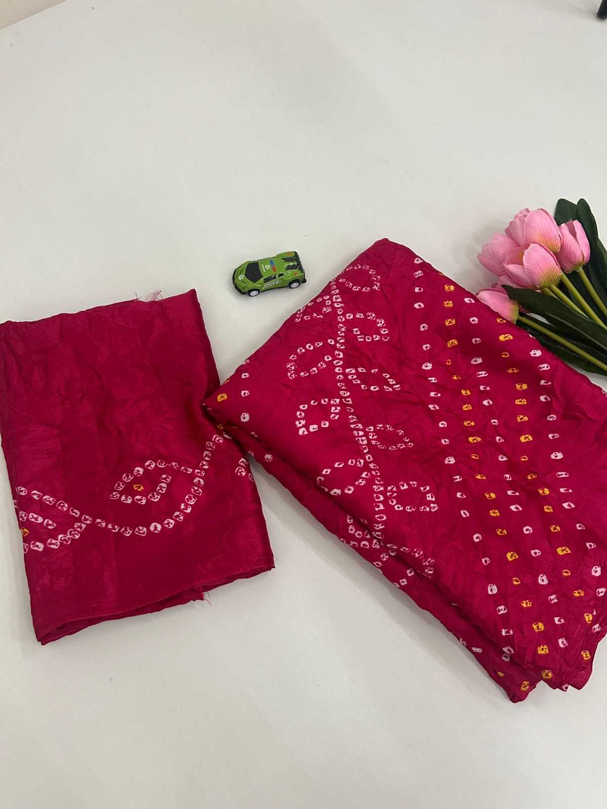 YNF Wholesale Bandhani Silk Fancy Sarees  | Surat Manufacturer