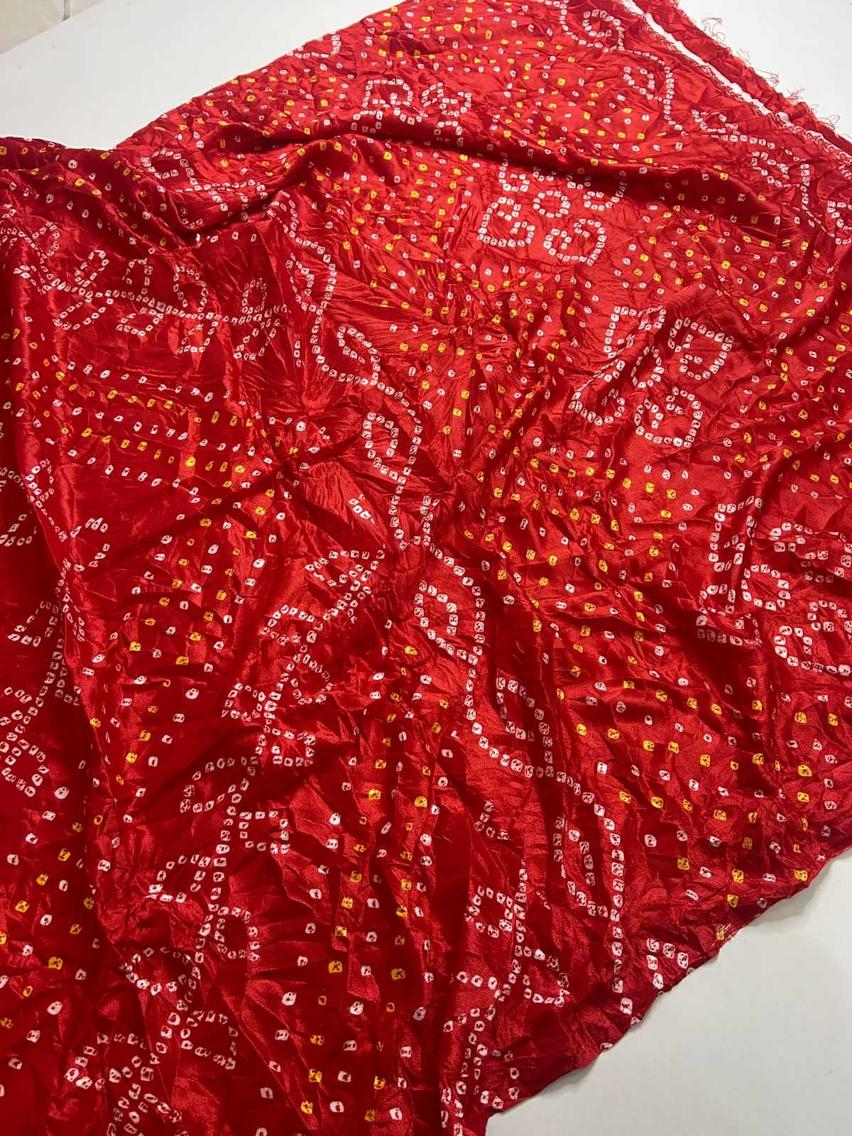 YNF Wholesale Bandhani Silk Fancy Sarees  | Surat Manufacturer