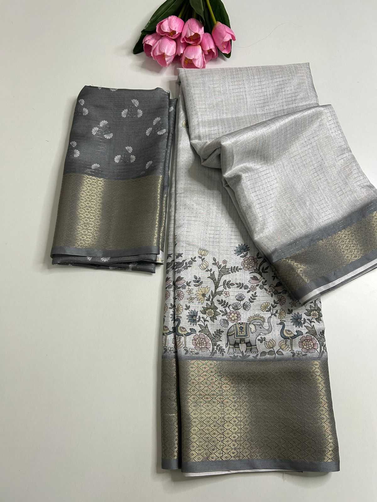 YNF Wholesale Dola Silk Printed Sarees  | Surat Manufacturer