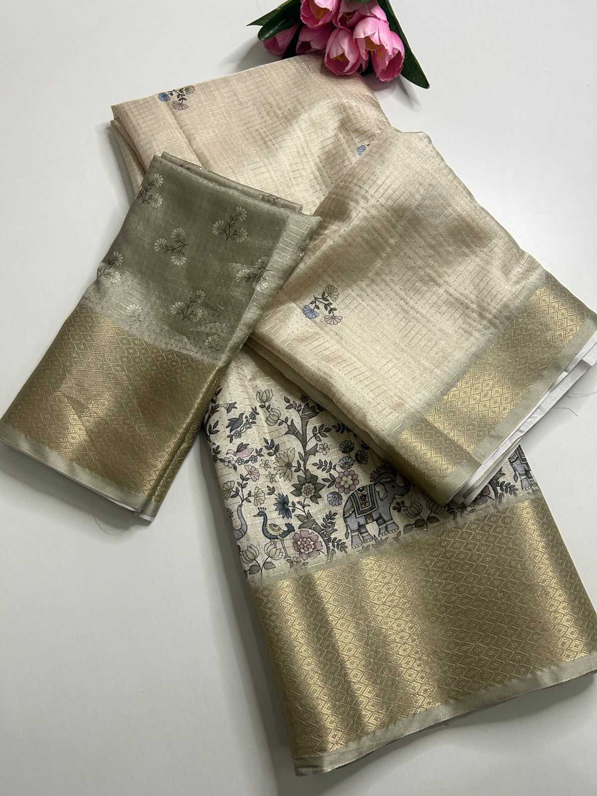 YNF Wholesale Dola Silk Printed Sarees  | Surat Manufacturer