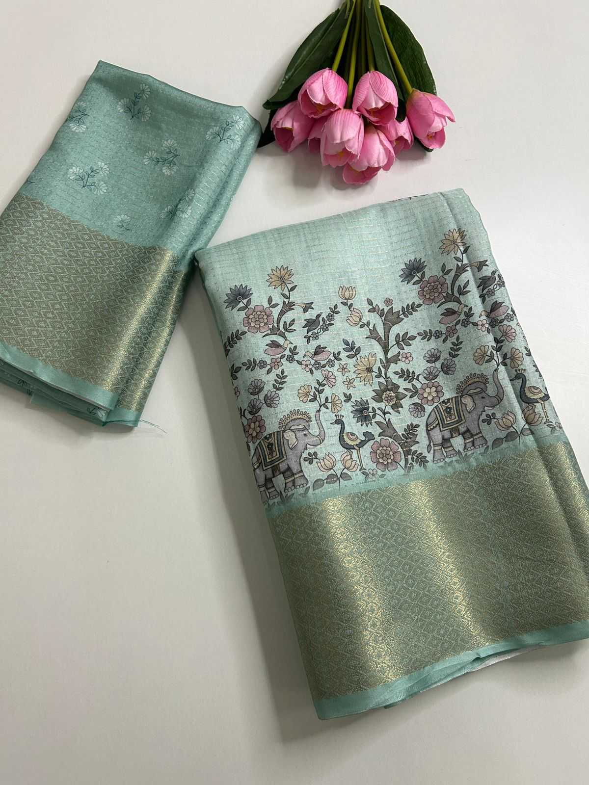 YNF Wholesale Dola Silk Printed Sarees  | Surat Manufacturer