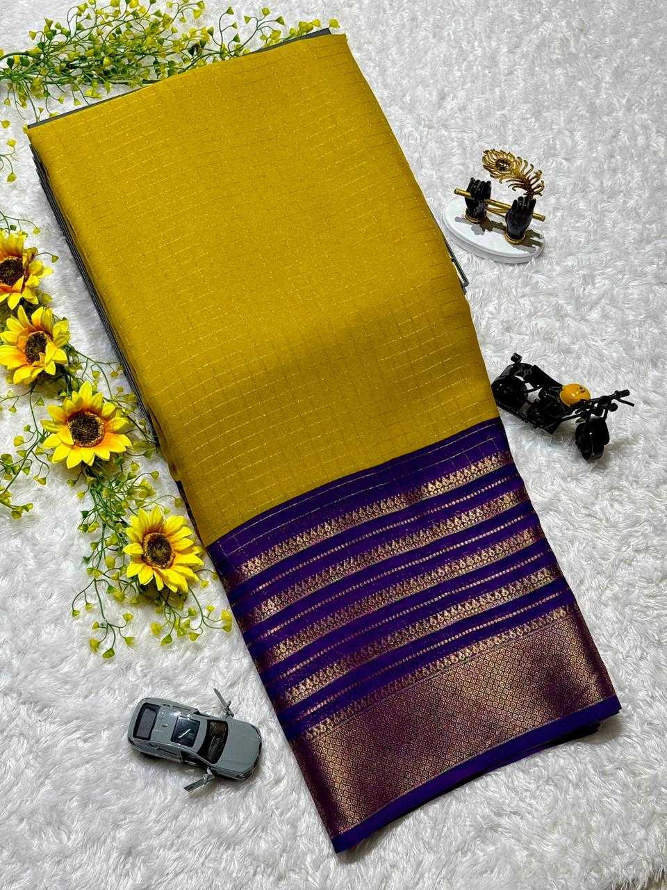 YNF Wholesale Mysore Silk Mysore Silk Sarees  | Surat Manufacturer