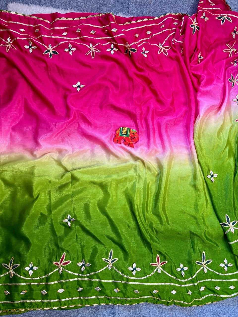 YNF Wholesale Chinon Fancy Sarees  | Surat Manufacturer