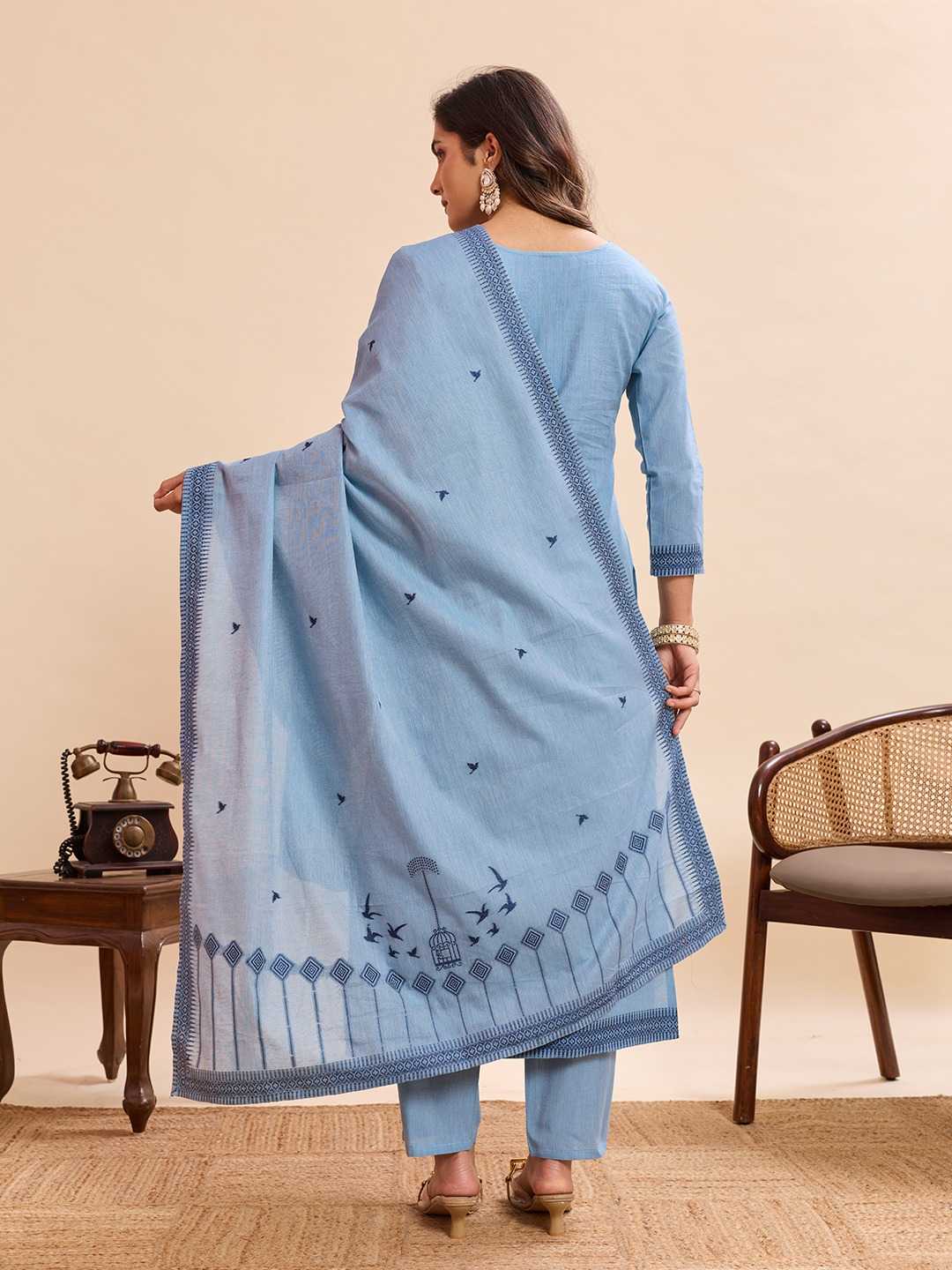 YNF Wholesale Pure Cotton Ladies Suits  | Surat Manufacturer