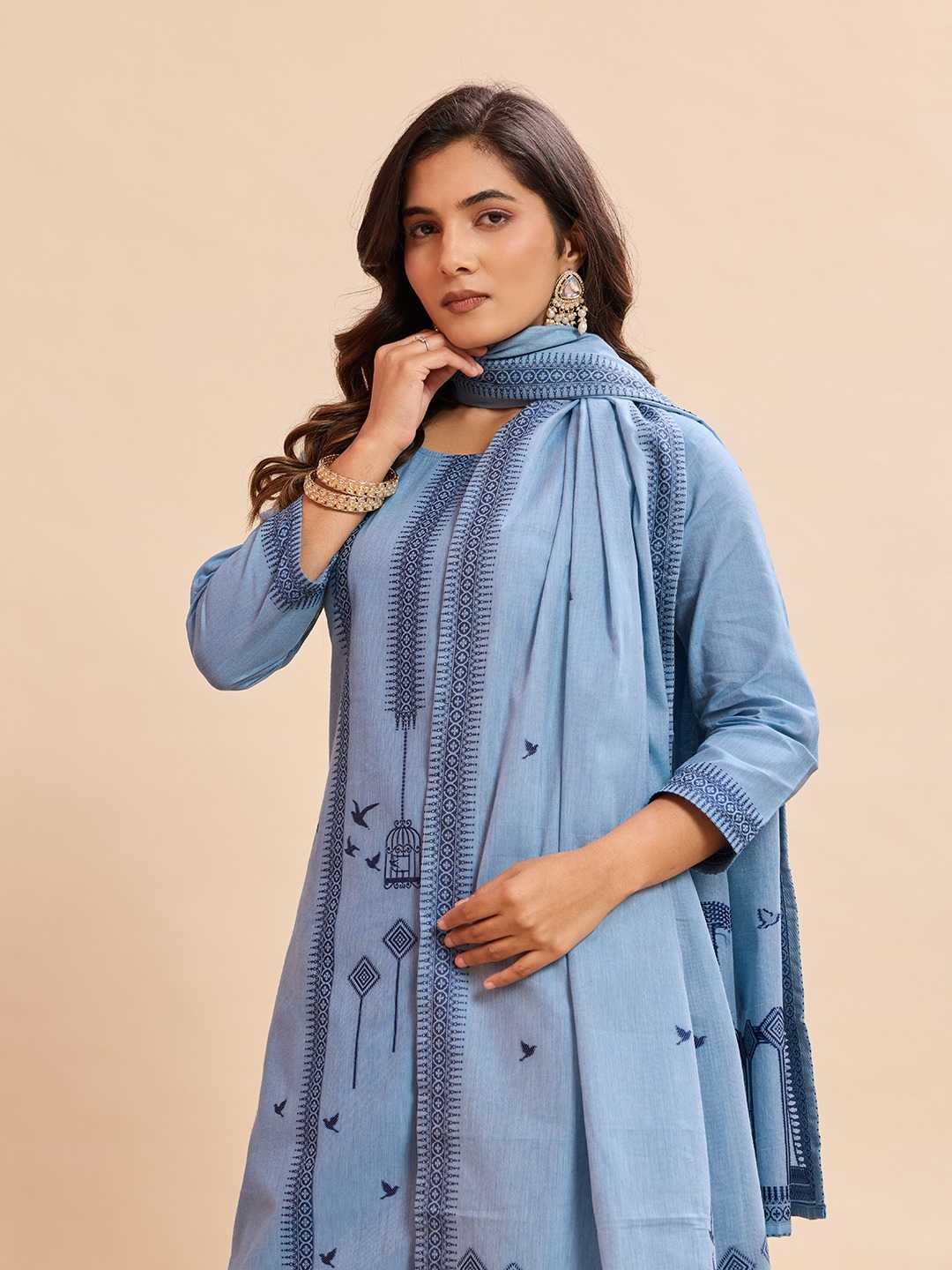 YNF Wholesale Pure Cotton Ladies Suits  | Surat Manufacturer