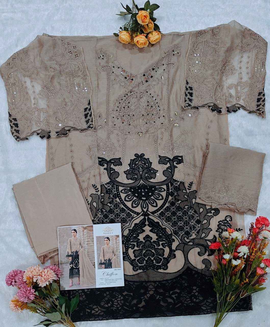 YNF Wholesale Chiffon Printed Suits  | Surat Manufacturer