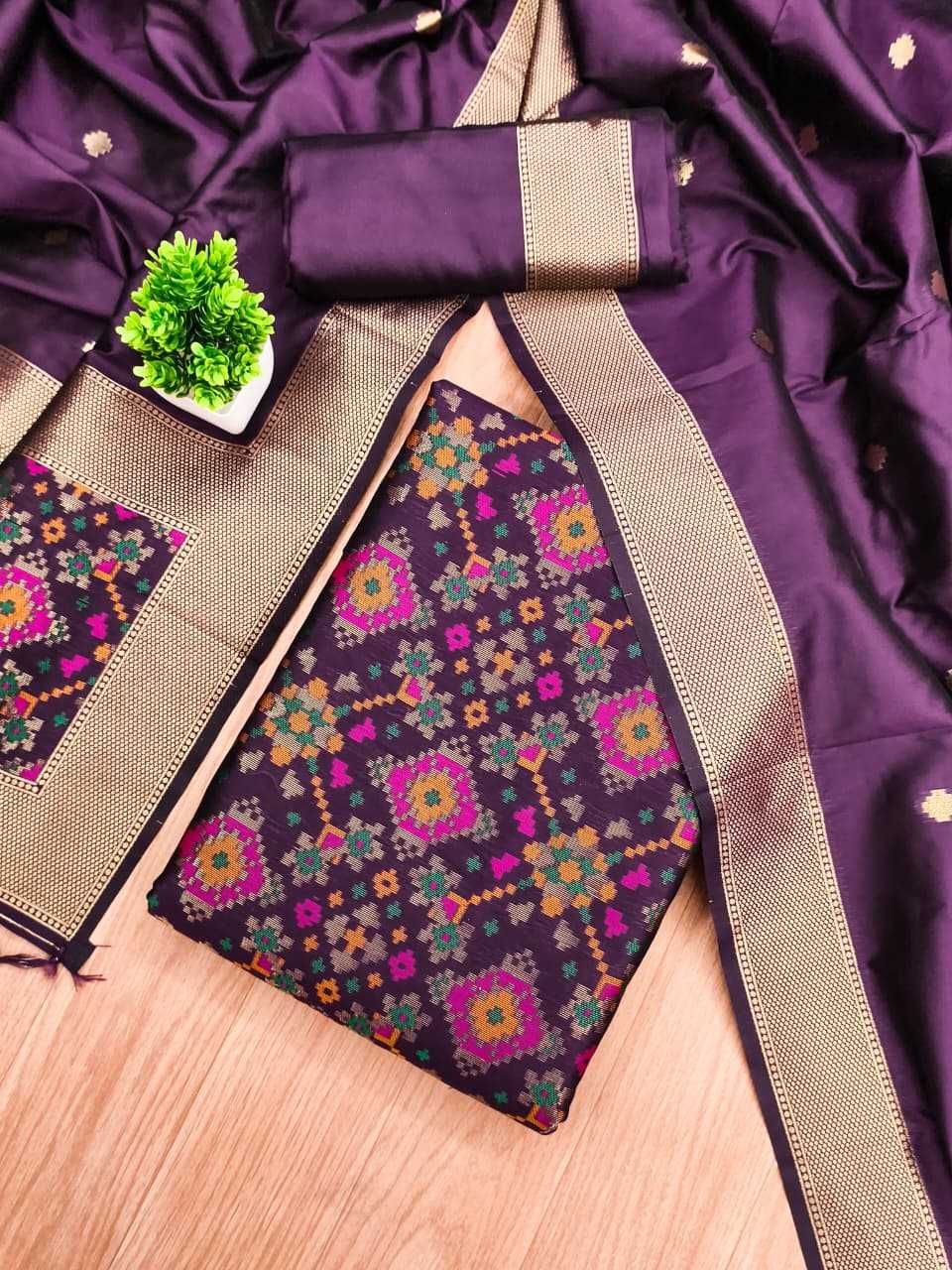YNF Wholesale Patola Silk Ladies Silk Suit  | Surat Manufacturer