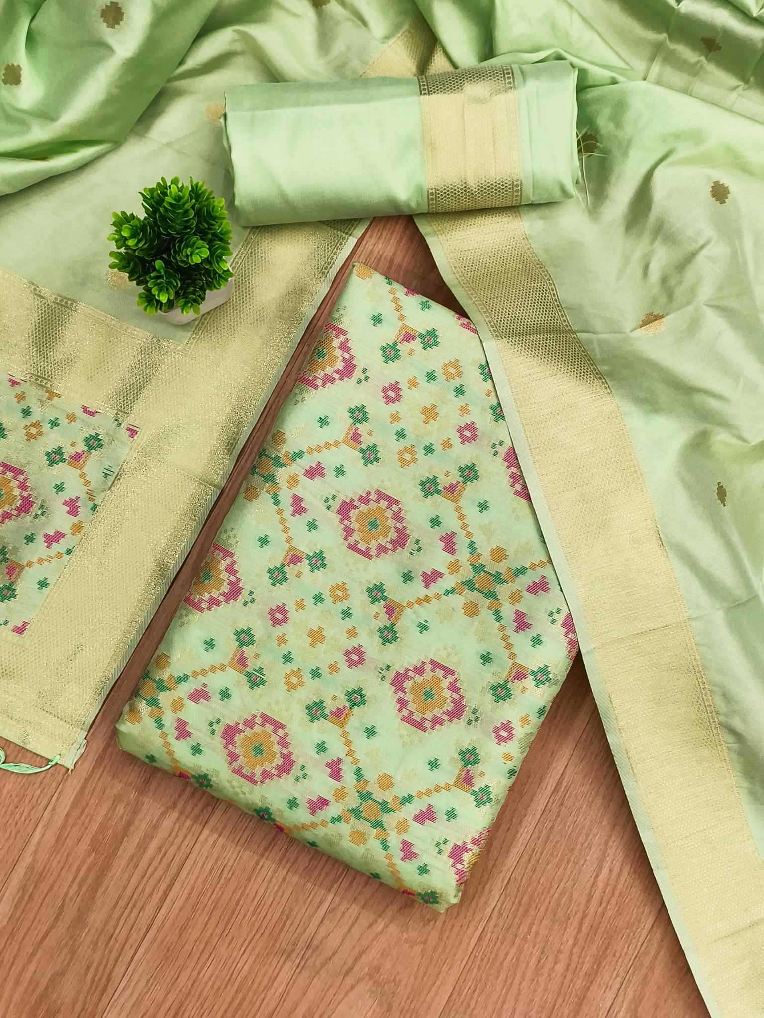 YNF Wholesale Patola Silk Ladies Silk Suit  | Surat Manufacturer