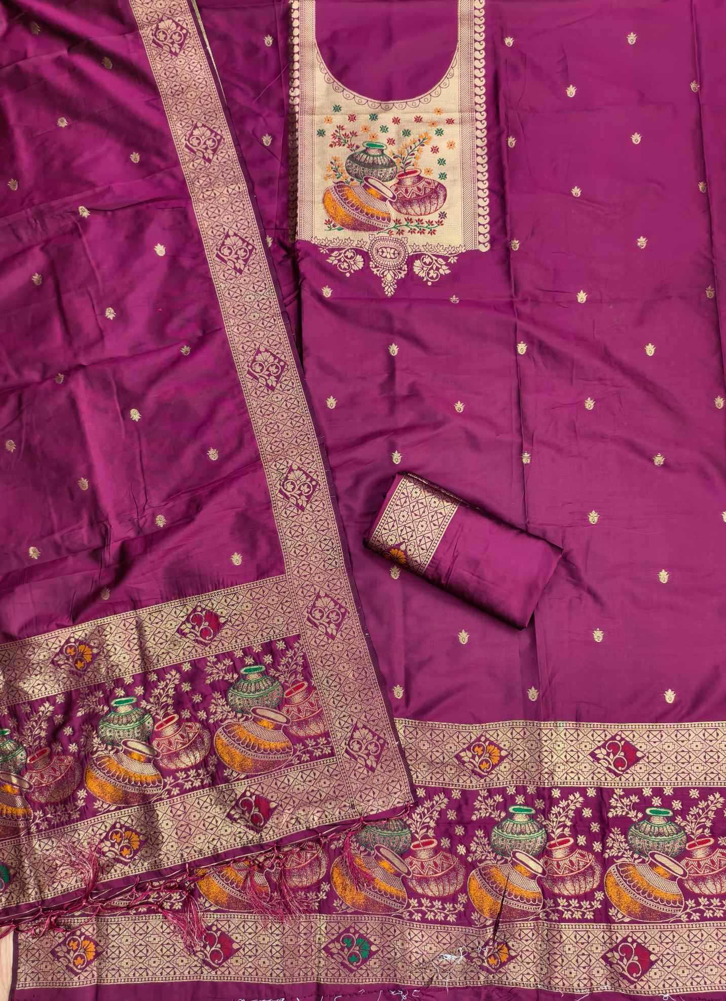 YNF Wholesale Soft Silk Ladies Silk Suit  | Surat Manufacturer