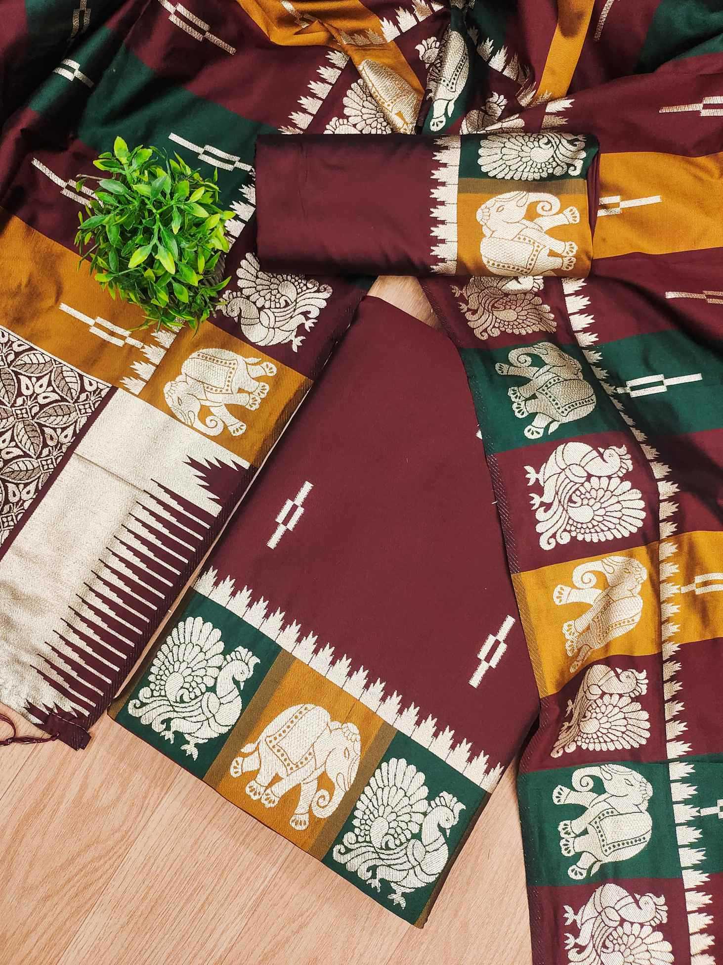 YNF Wholesale Soft Silk Embroidery Suits  | Surat Manufacturer