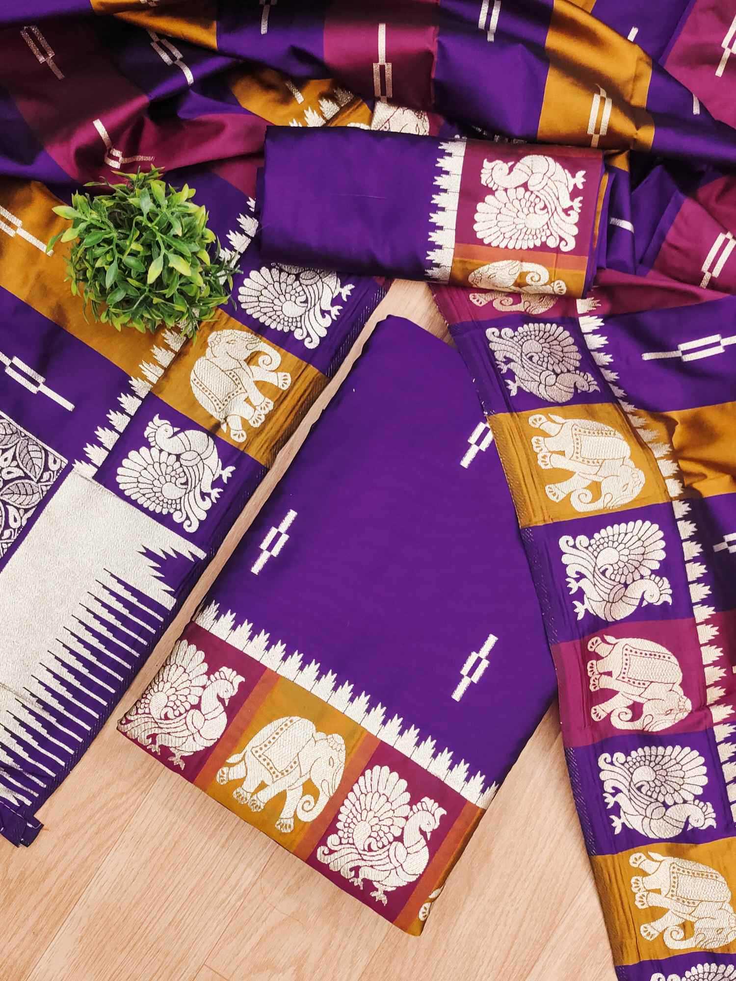 YNF Wholesale Soft Silk Embroidery Suits  | Surat Manufacturer