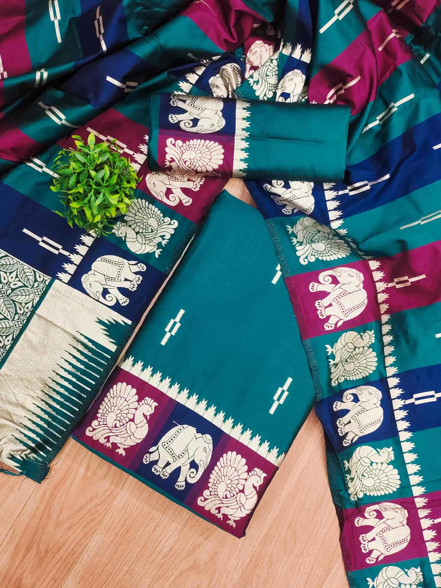 YNF Wholesale Soft Silk Embroidery Suits  | Surat Manufacturer
