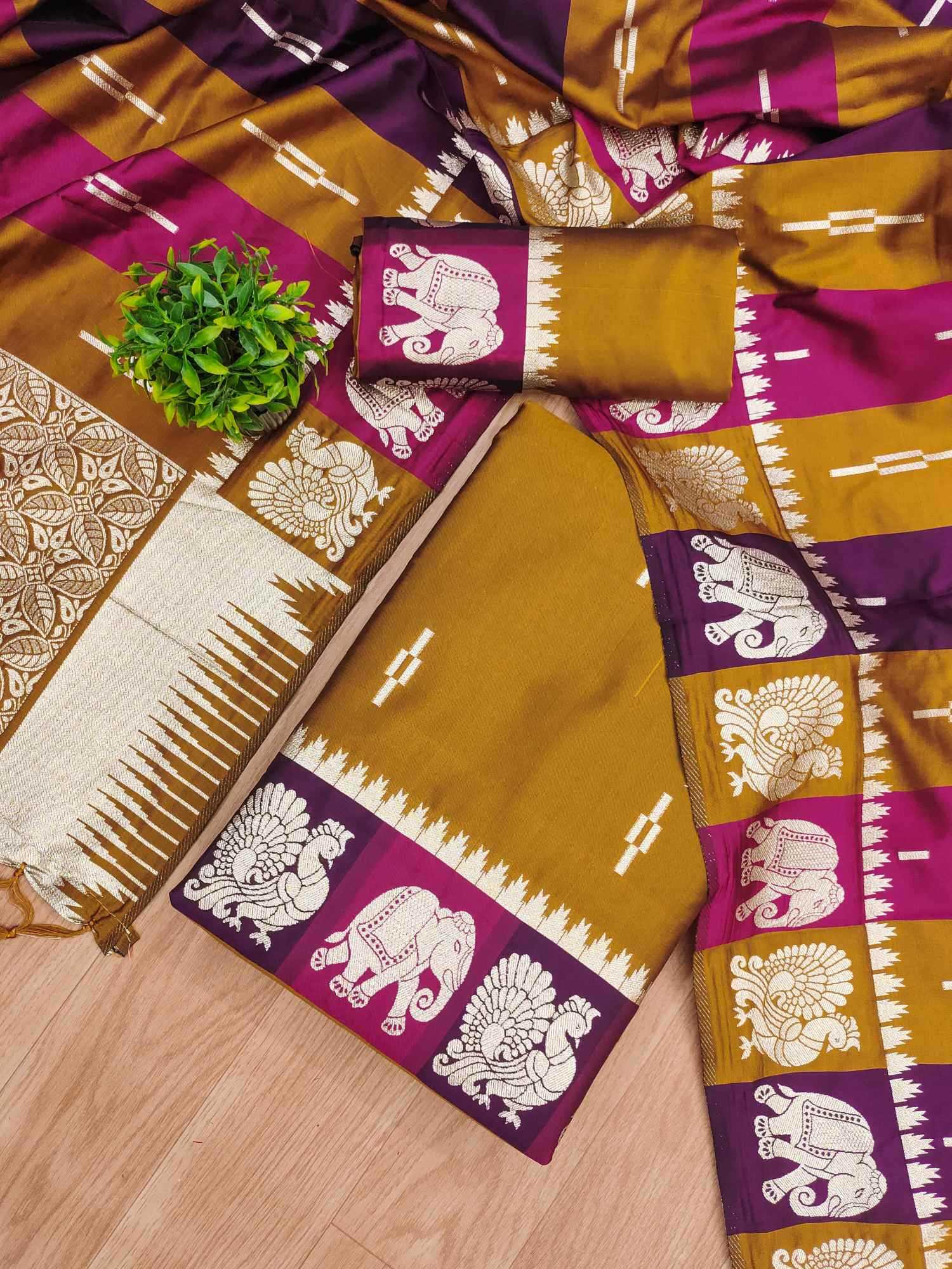 YNF Wholesale Soft Silk Embroidery Suits  | Surat Manufacturer
