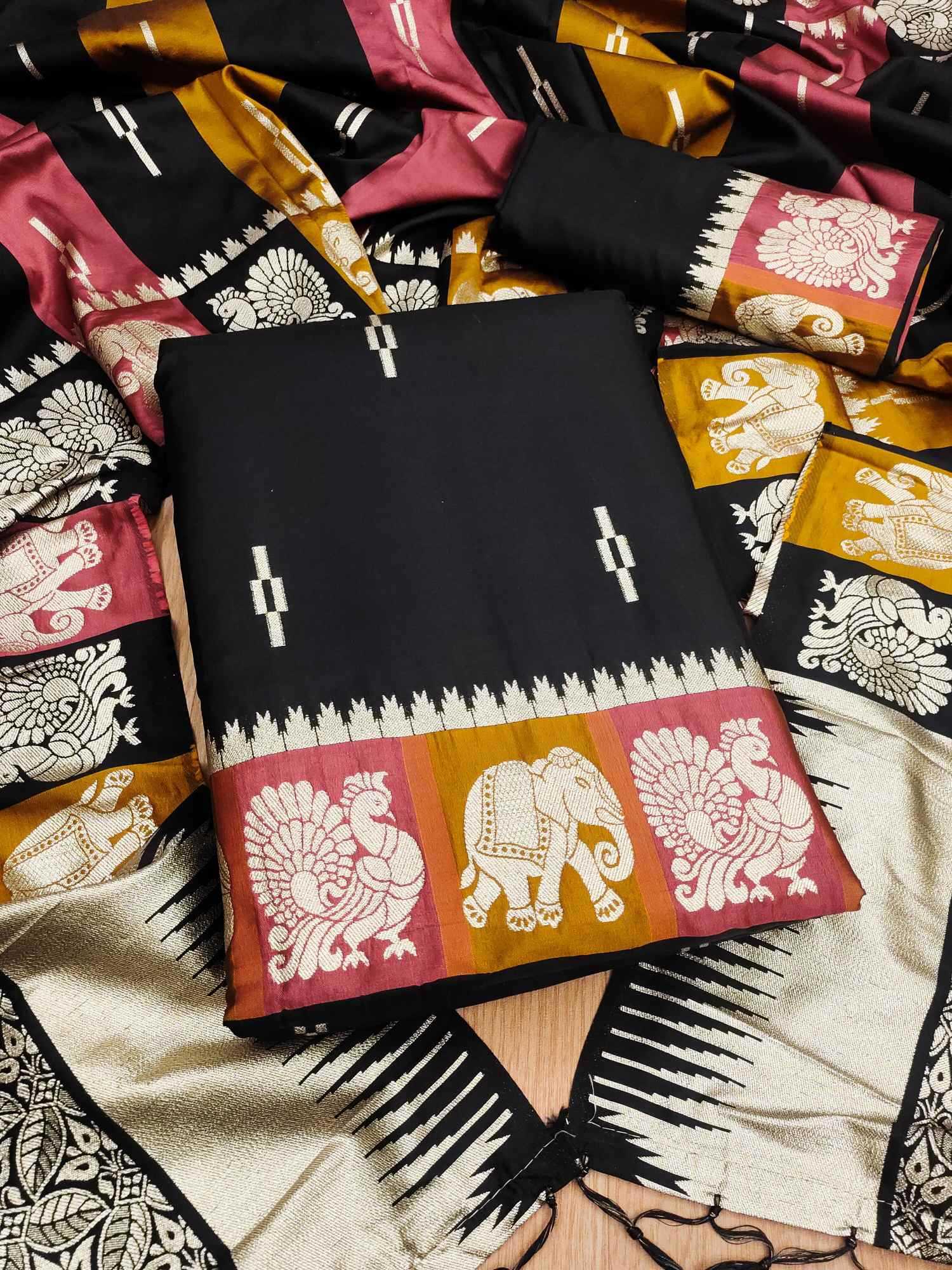 YNF Wholesale Soft Silk Embroidery Suits  | Surat Manufacturer