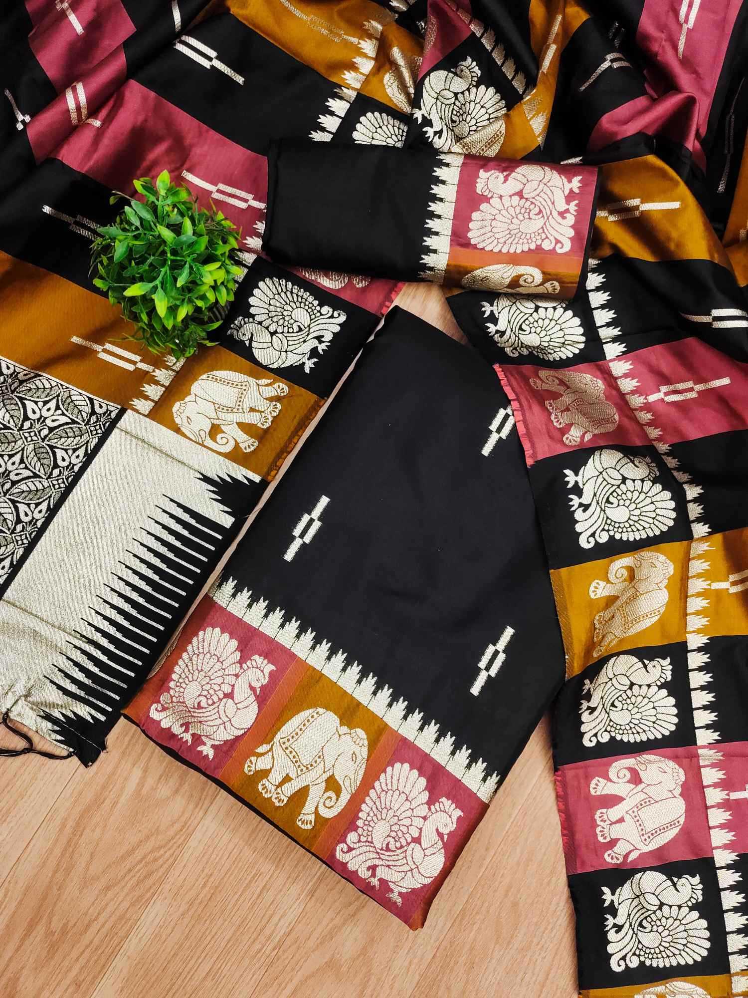 YNF Wholesale Soft Silk Embroidery Suits  | Surat Manufacturer