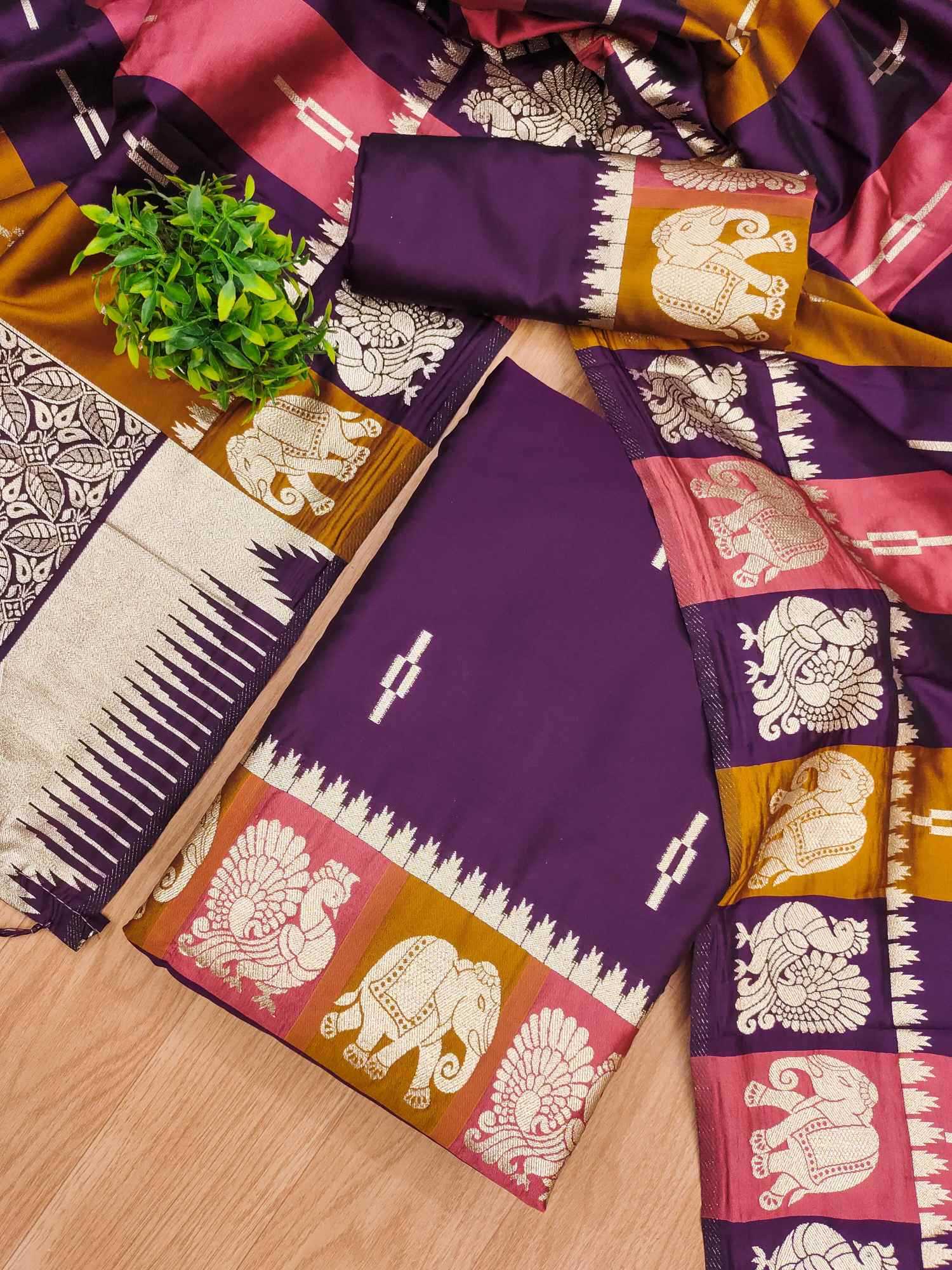 YNF Wholesale Soft Silk Embroidery Suits  | Surat Manufacturer
