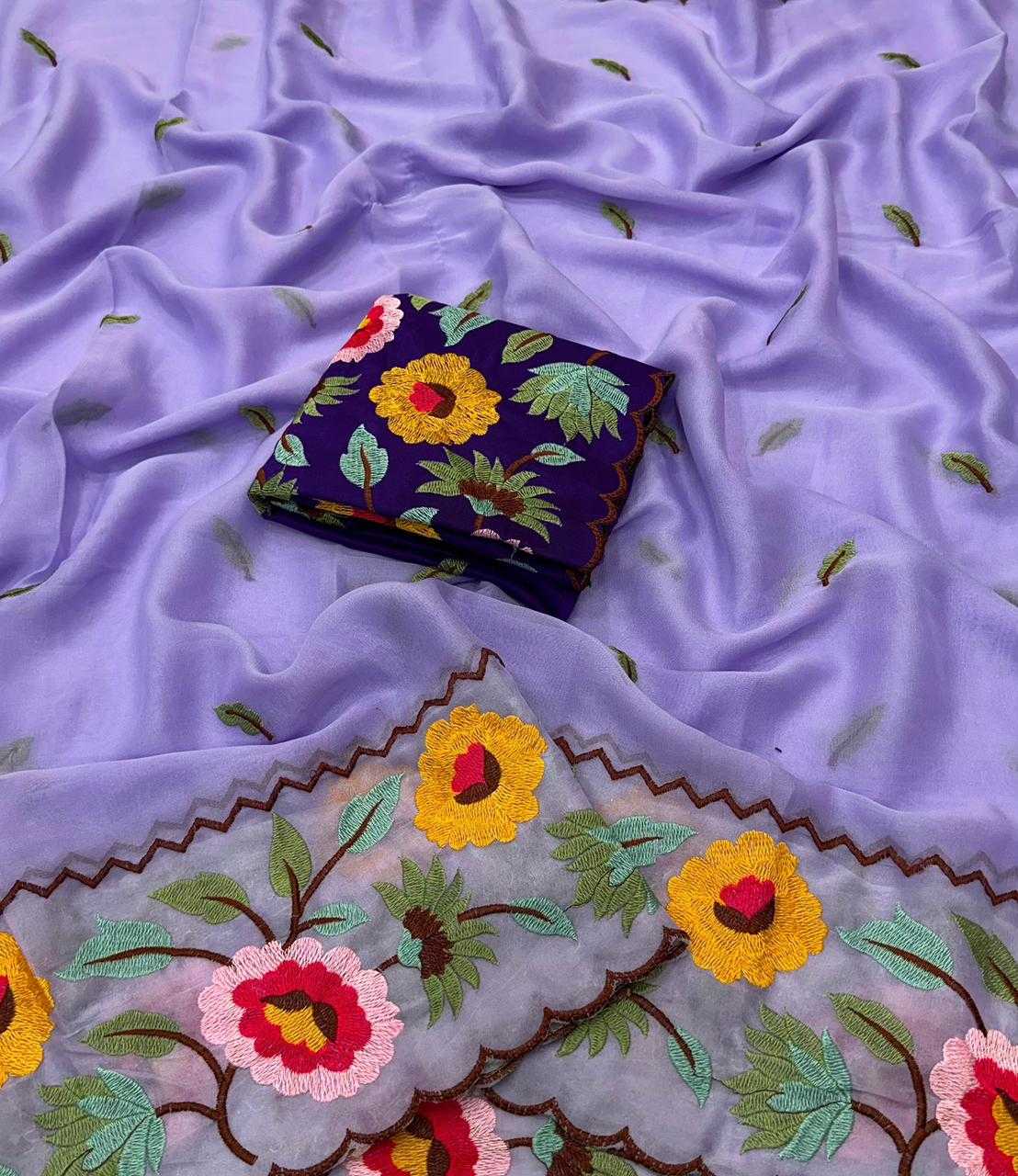YNF Wholesale Georgette Designer Sarees  | Surat Manufacturer
