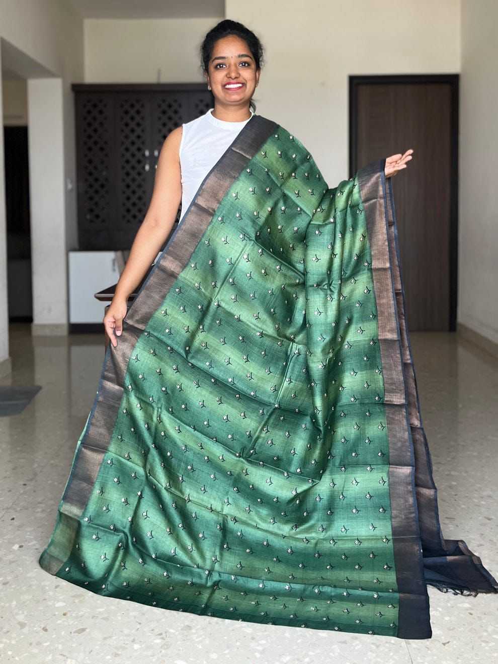 YNF Wholesale Tussar Silk Tussar Silk Sarees  | Surat Manufacturer