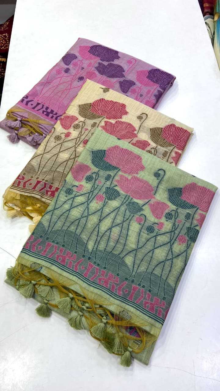 YNF Wholesale Fancy Jamdani Sarees  | Surat Manufacturer