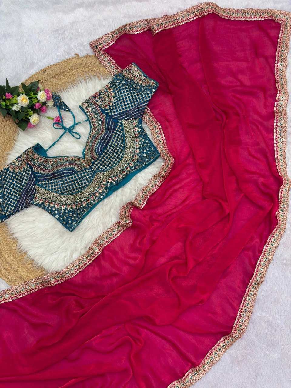 YNF Wholesale FENDY Party Wear Sarees  | Surat Manufacturer