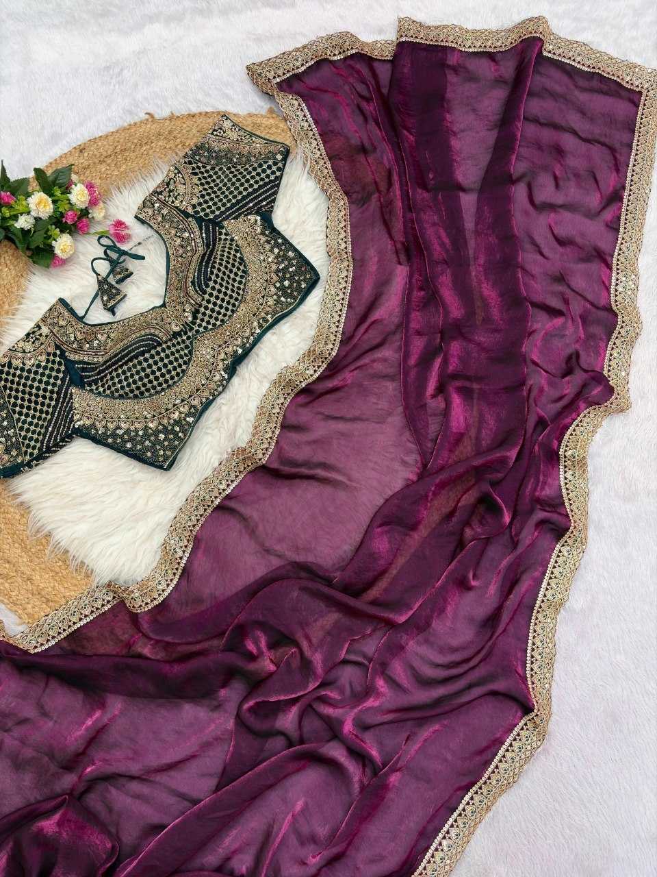 YNF Wholesale FENDY Party Wear Sarees  | Surat Manufacturer