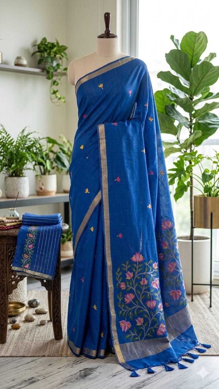 YNF Wholesale Soft Cotton Silk Chanderi Silk Sarees  | Surat Manufacturer