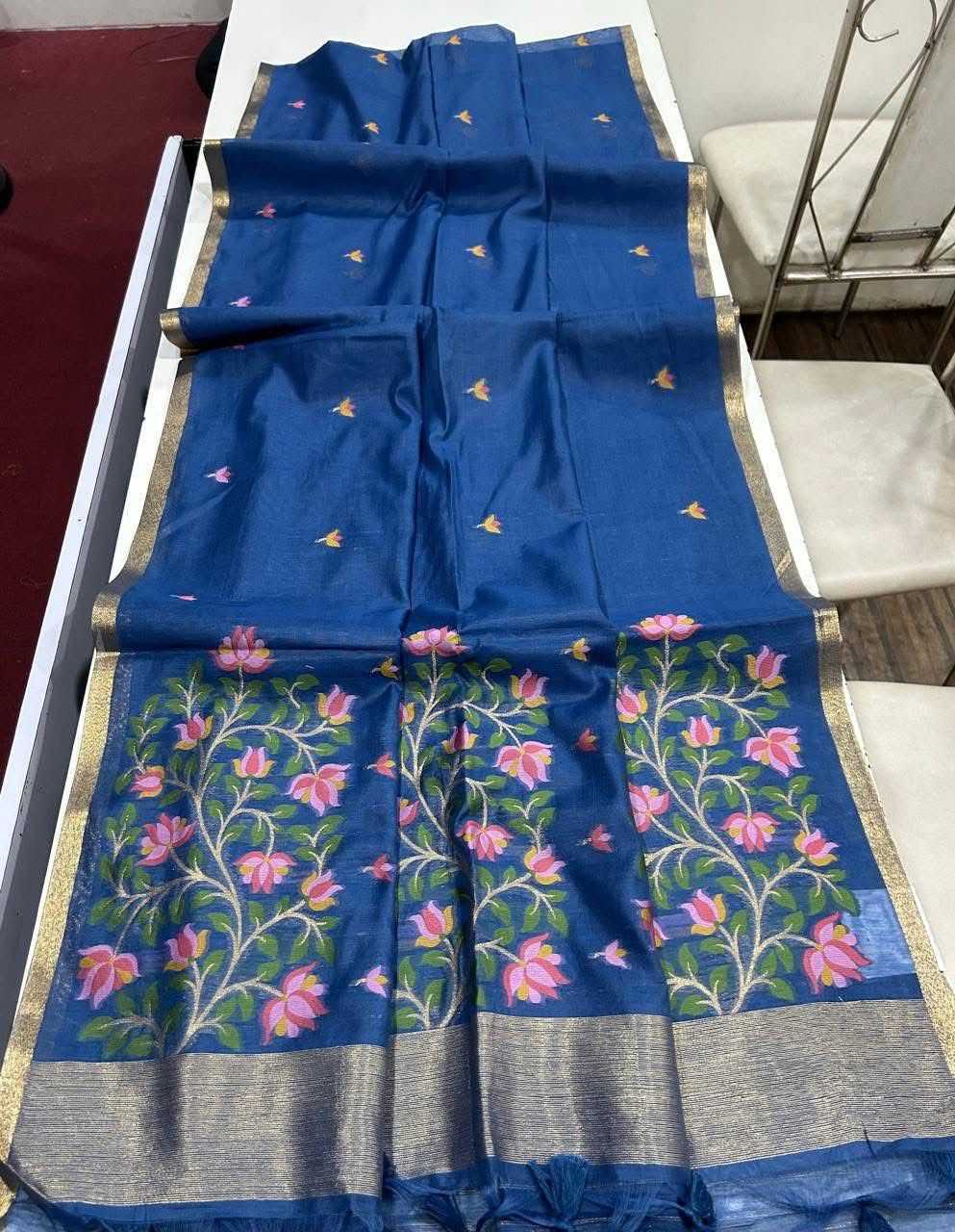 YNF Wholesale Soft Cotton Silk Chanderi Silk Sarees  | Surat Manufacturer
