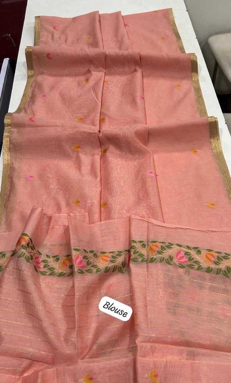 YNF Wholesale Soft Cotton Silk Chanderi Silk Sarees  | Surat Manufacturer