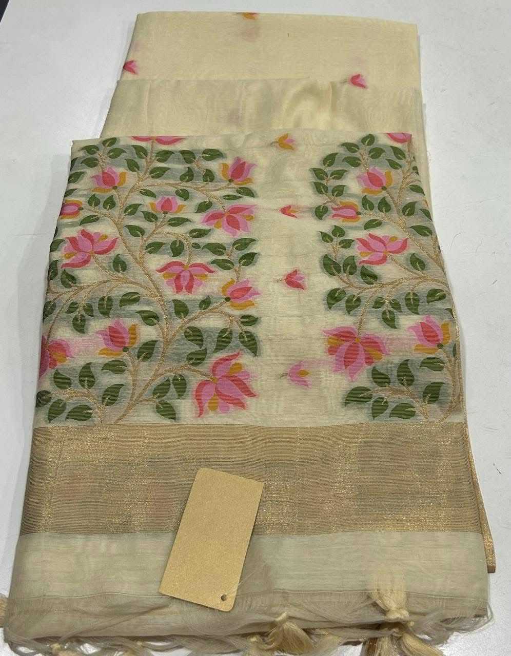 YNF Wholesale Soft Cotton Silk Chanderi Silk Sarees  | Surat Manufacturer
