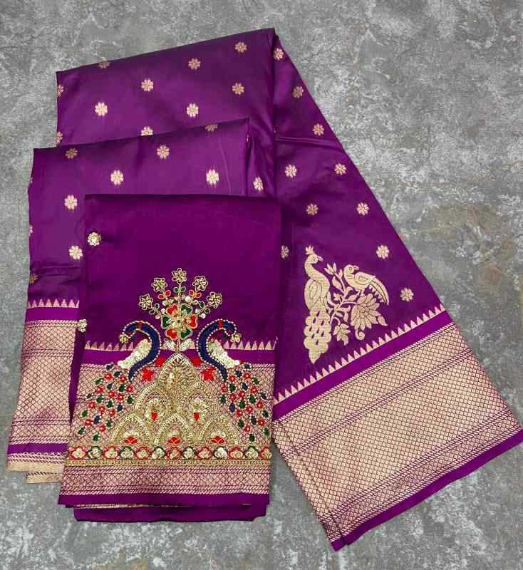 YNF Wholesale Silk Designer Sarees  | Surat Manufacturer