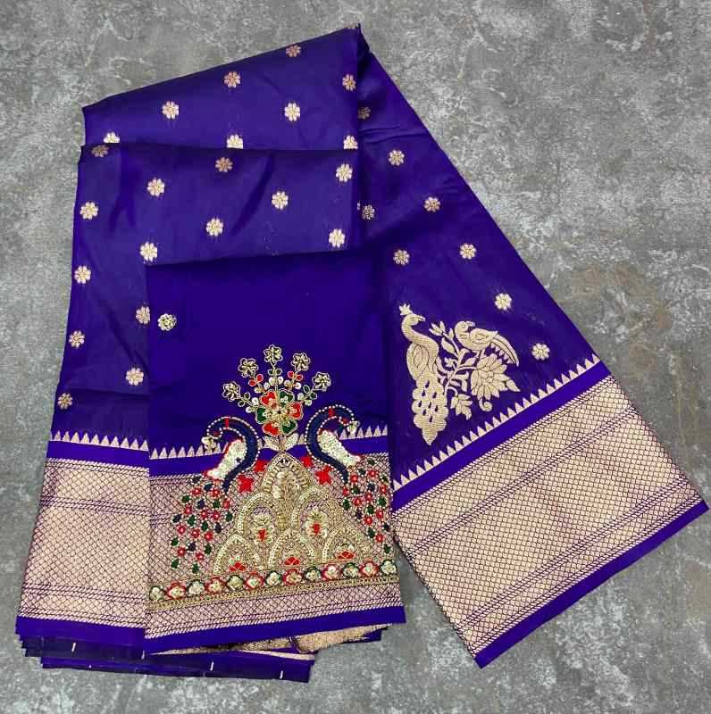 YNF Wholesale Silk Designer Sarees  | Surat Manufacturer