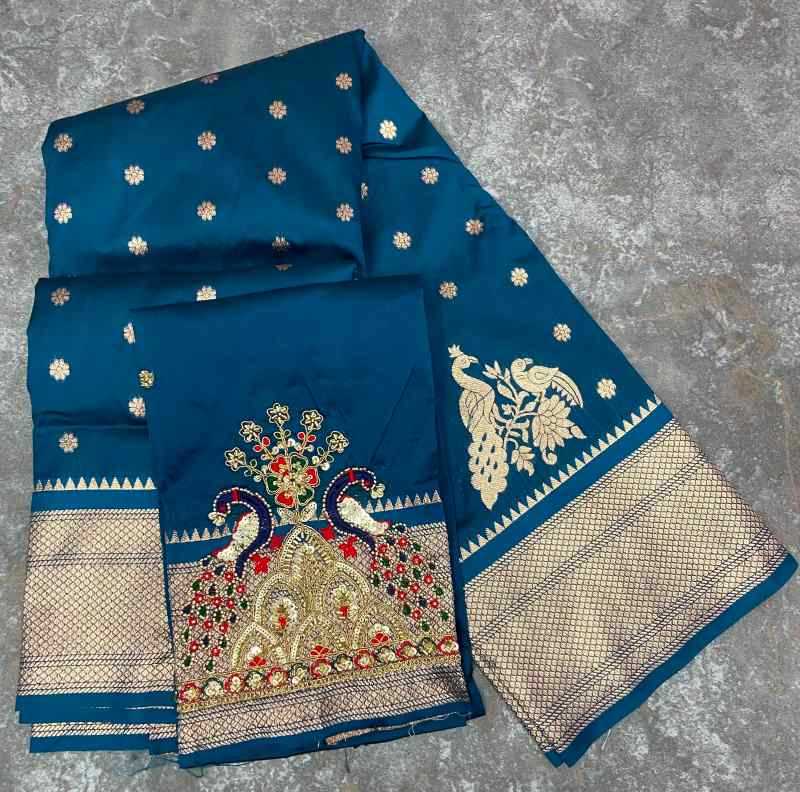 YNF Wholesale Silk Designer Sarees  | Surat Manufacturer