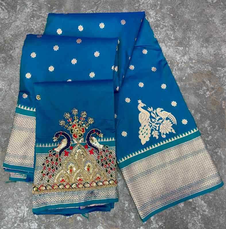 YNF Wholesale Silk Designer Sarees  | Surat Manufacturer