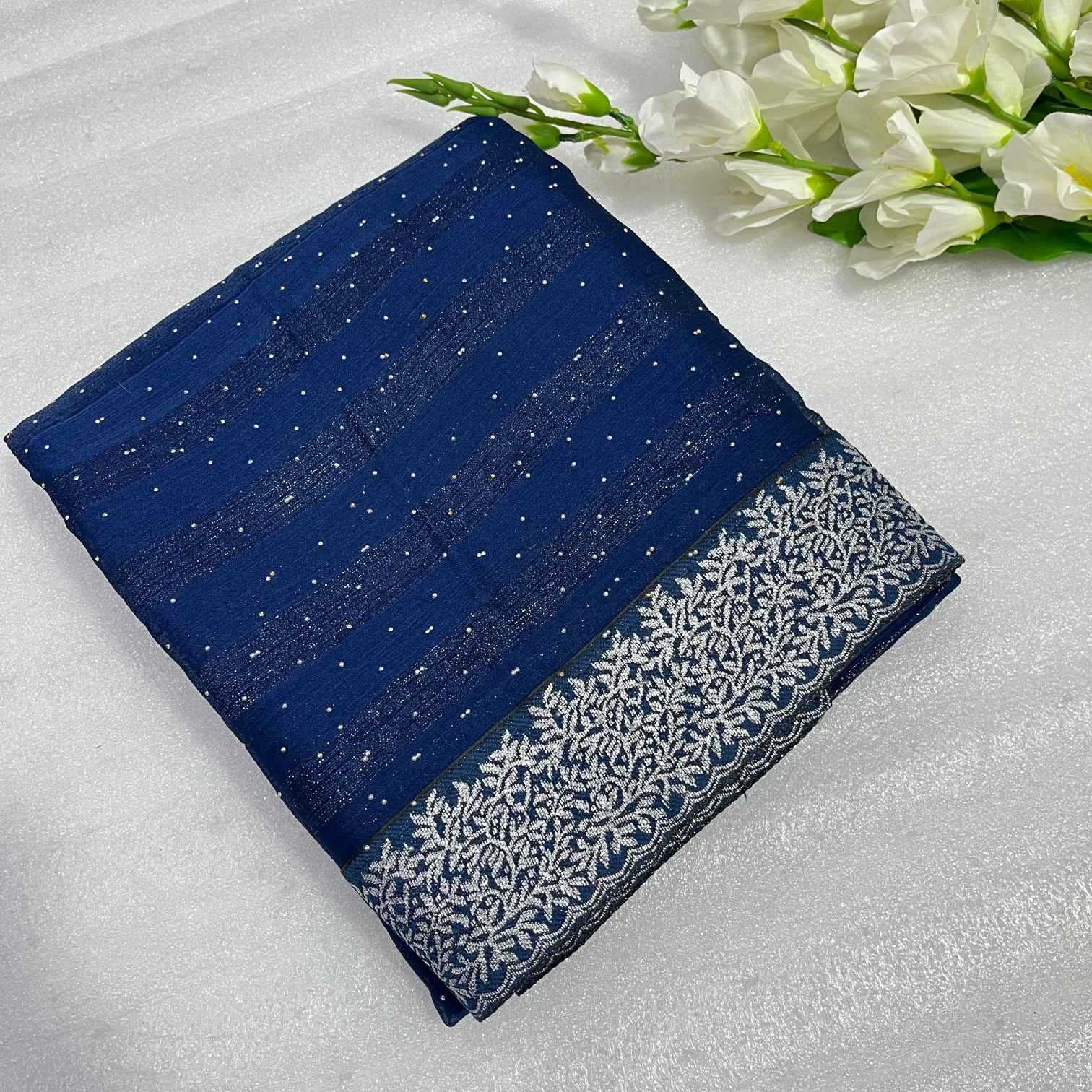 YNF Wholesale Rimzim Silk Party Wear Sarees  | Surat Manufacturer