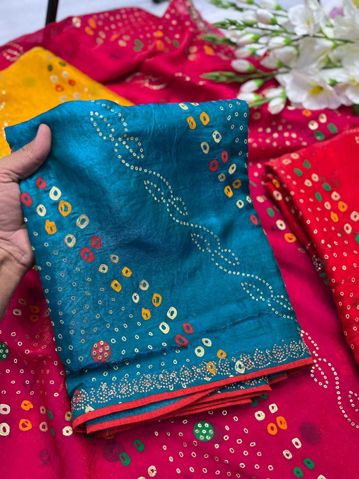 YNF Wholesale Satin Silk Designer Sarees  | Surat Manufacturer