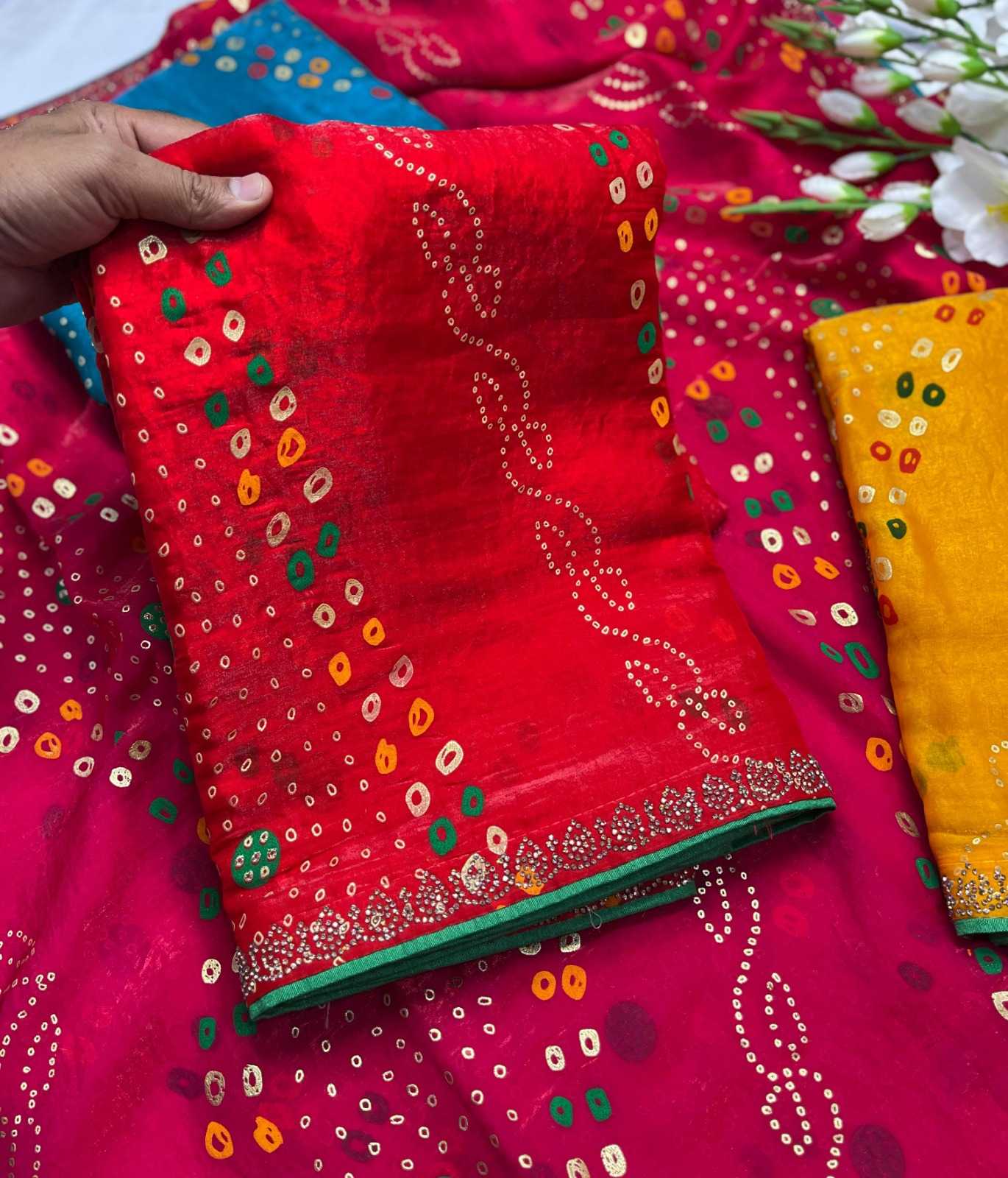 YNF Wholesale Satin Silk Designer Sarees  | Surat Manufacturer