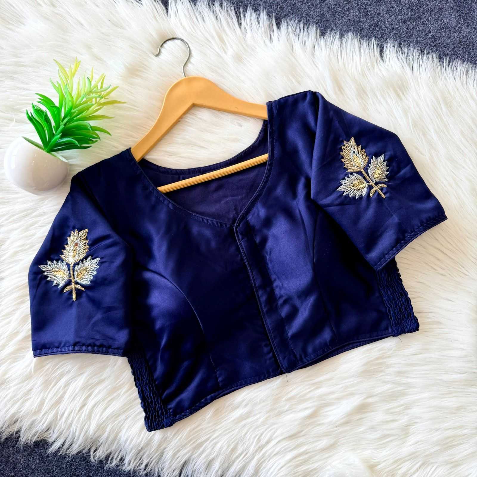 YNF Wholesale Pure Silk Blouse  | Surat Manufacturer