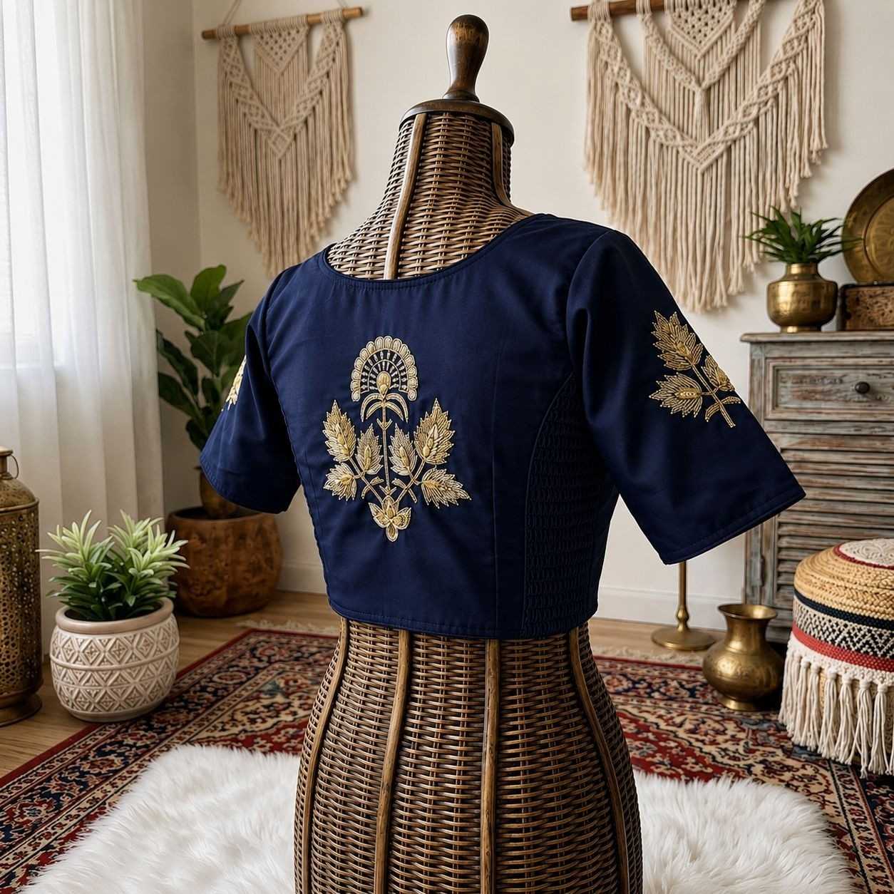 YNF Wholesale Pure Silk Blouse  | Surat Manufacturer