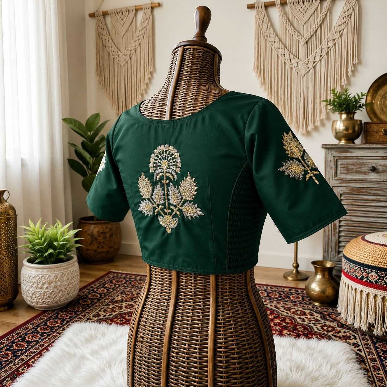 YNF Wholesale Pure Silk Blouse  | Surat Manufacturer